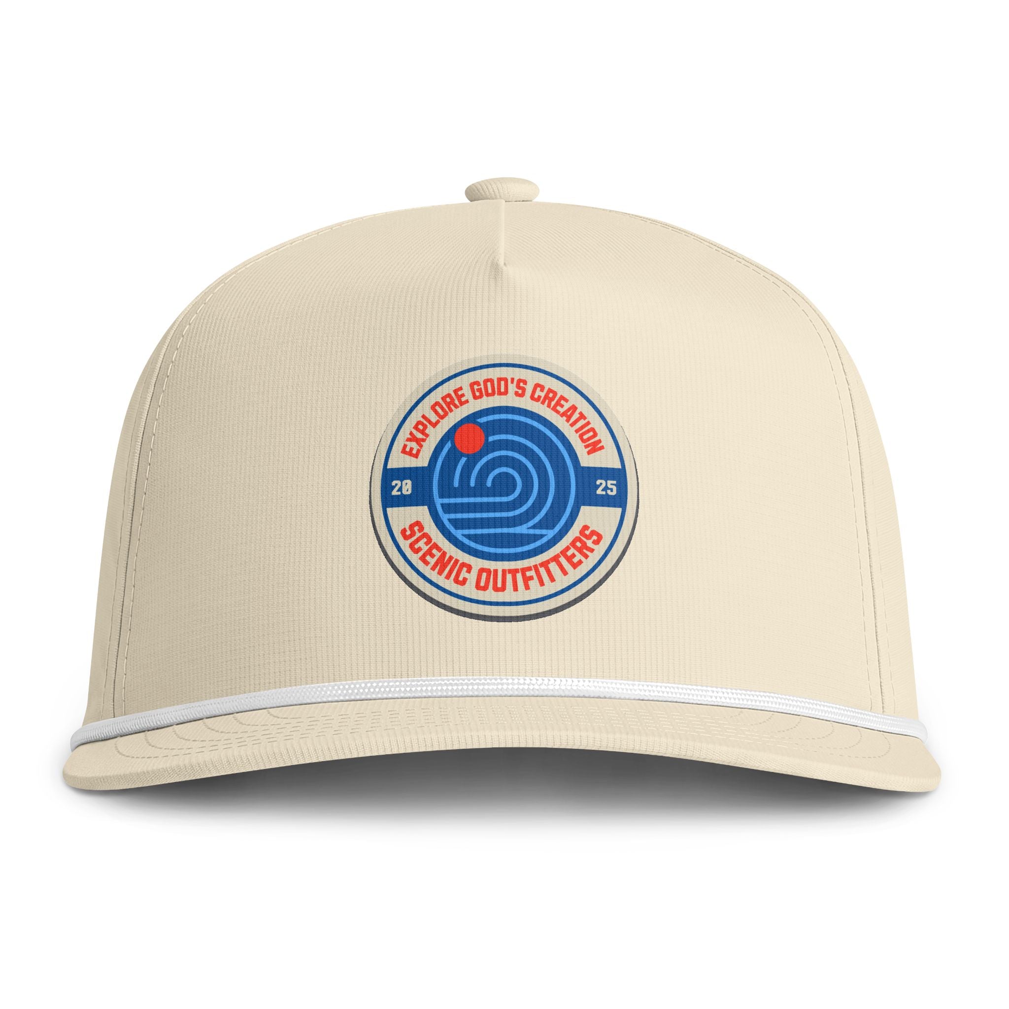 Explore God's Creation | Sunwashed Rope Cap