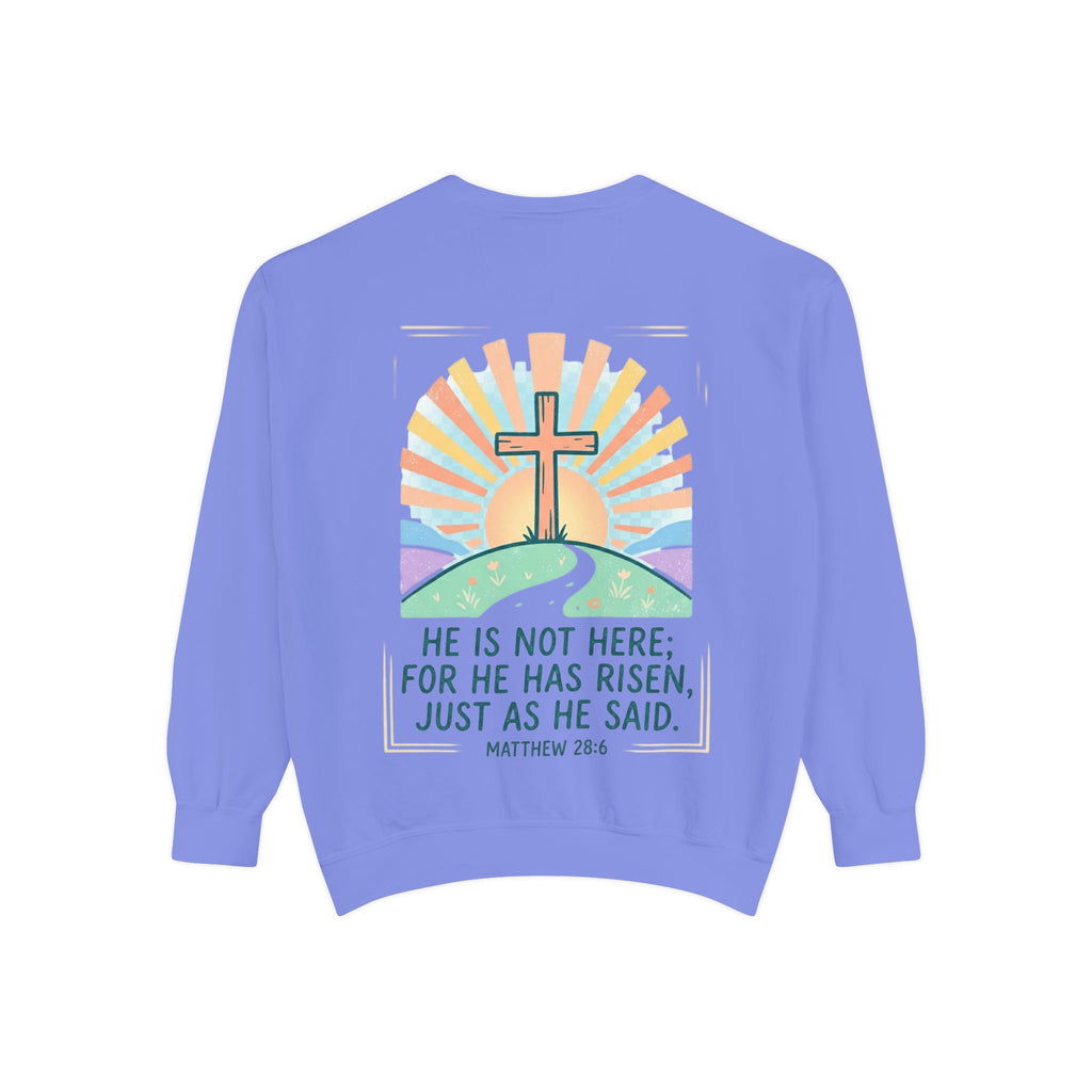 He Is Risen Sunrise | Crewneck Sweatshirt