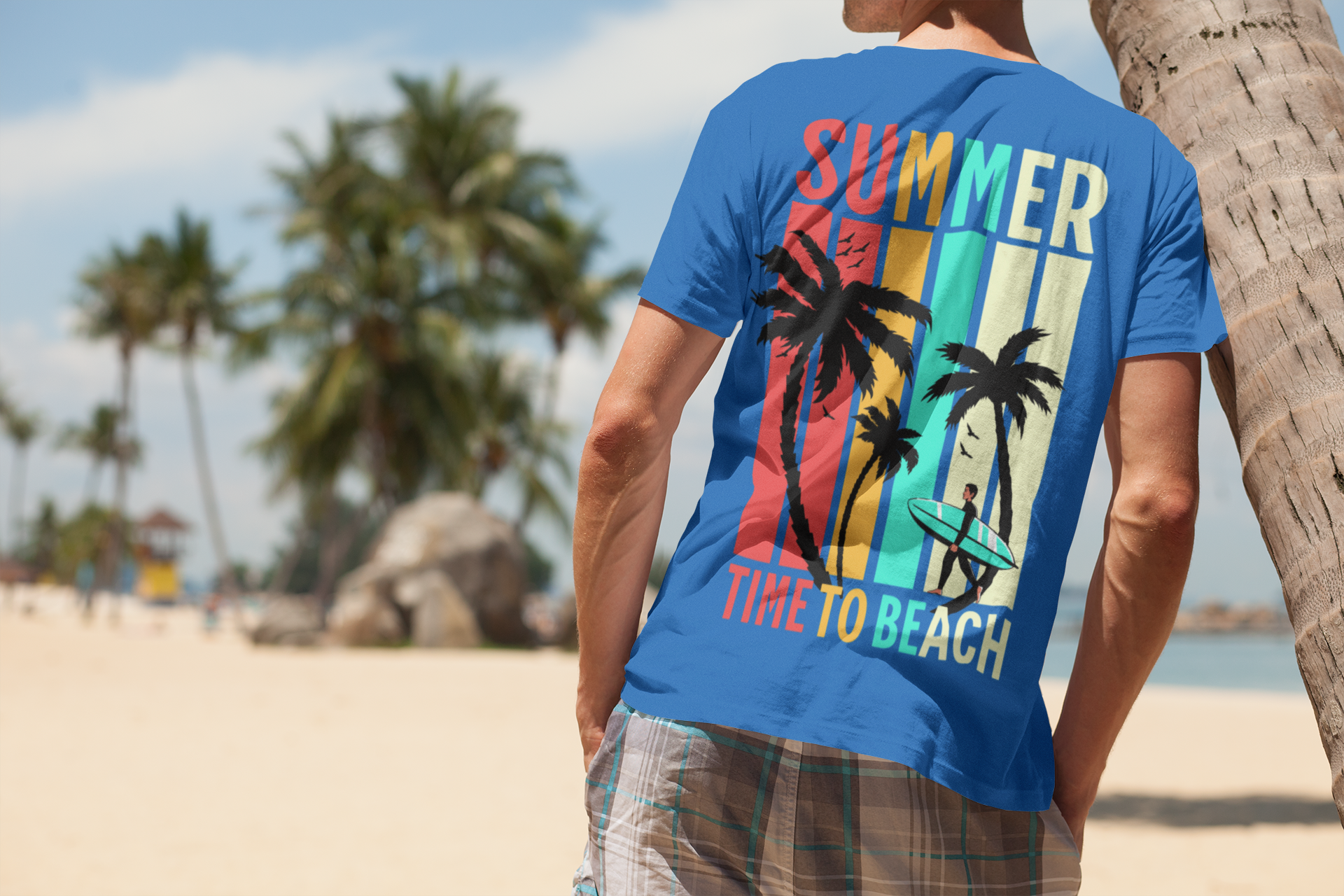 Time To Beach | Comfort Tee