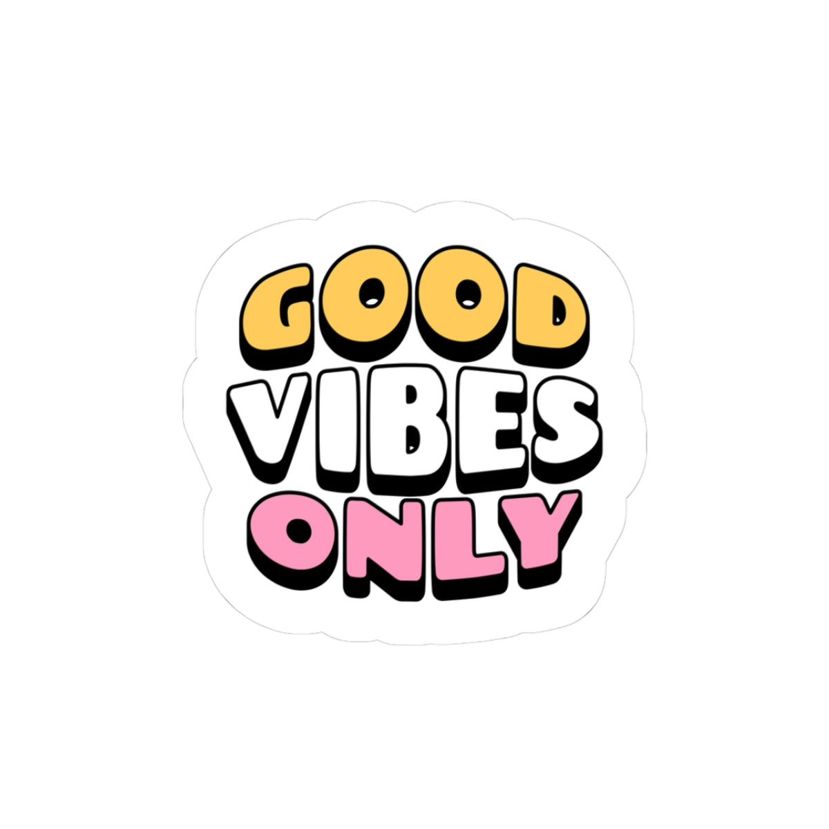 Good Vibes Only | Sticker