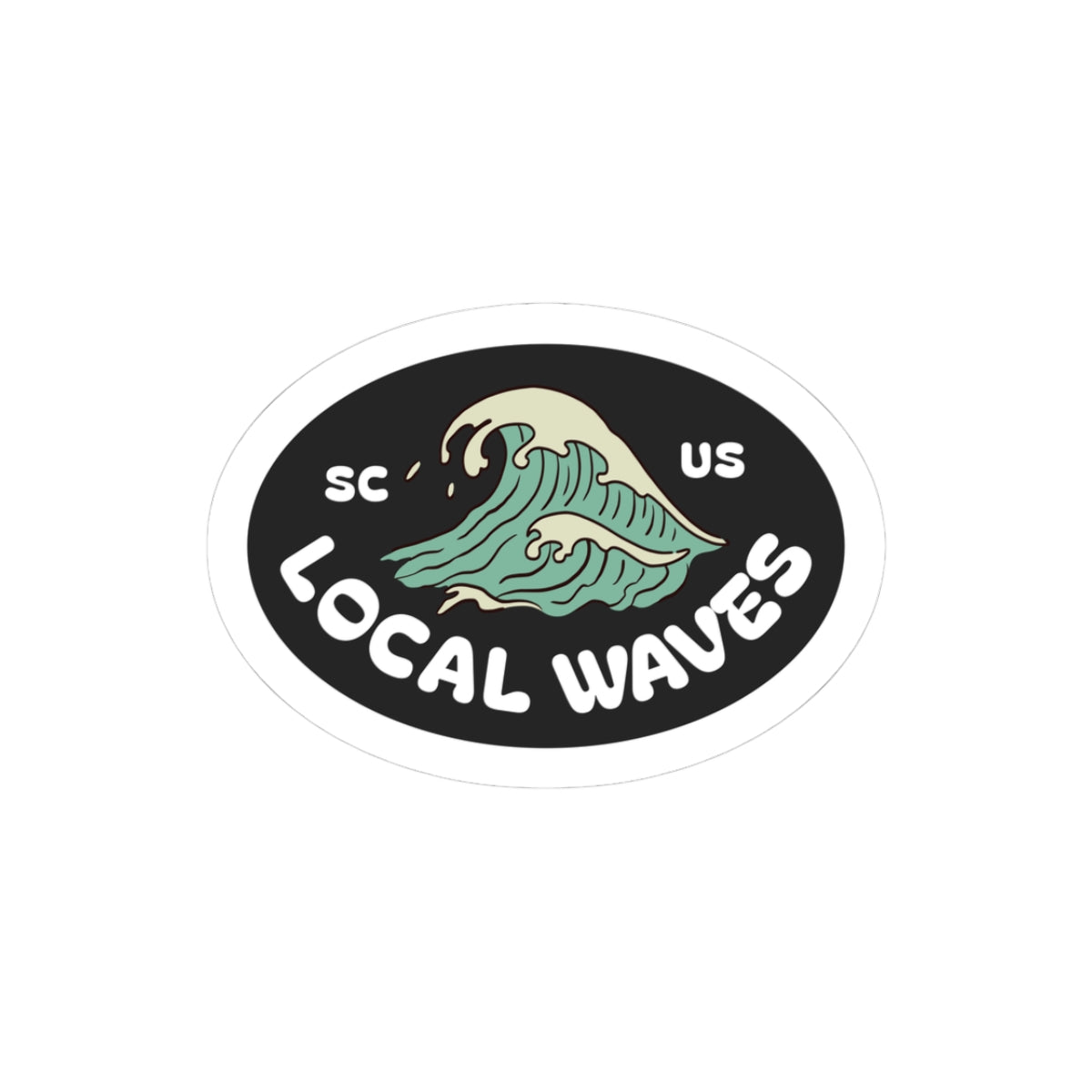 Local Waves | Sticker