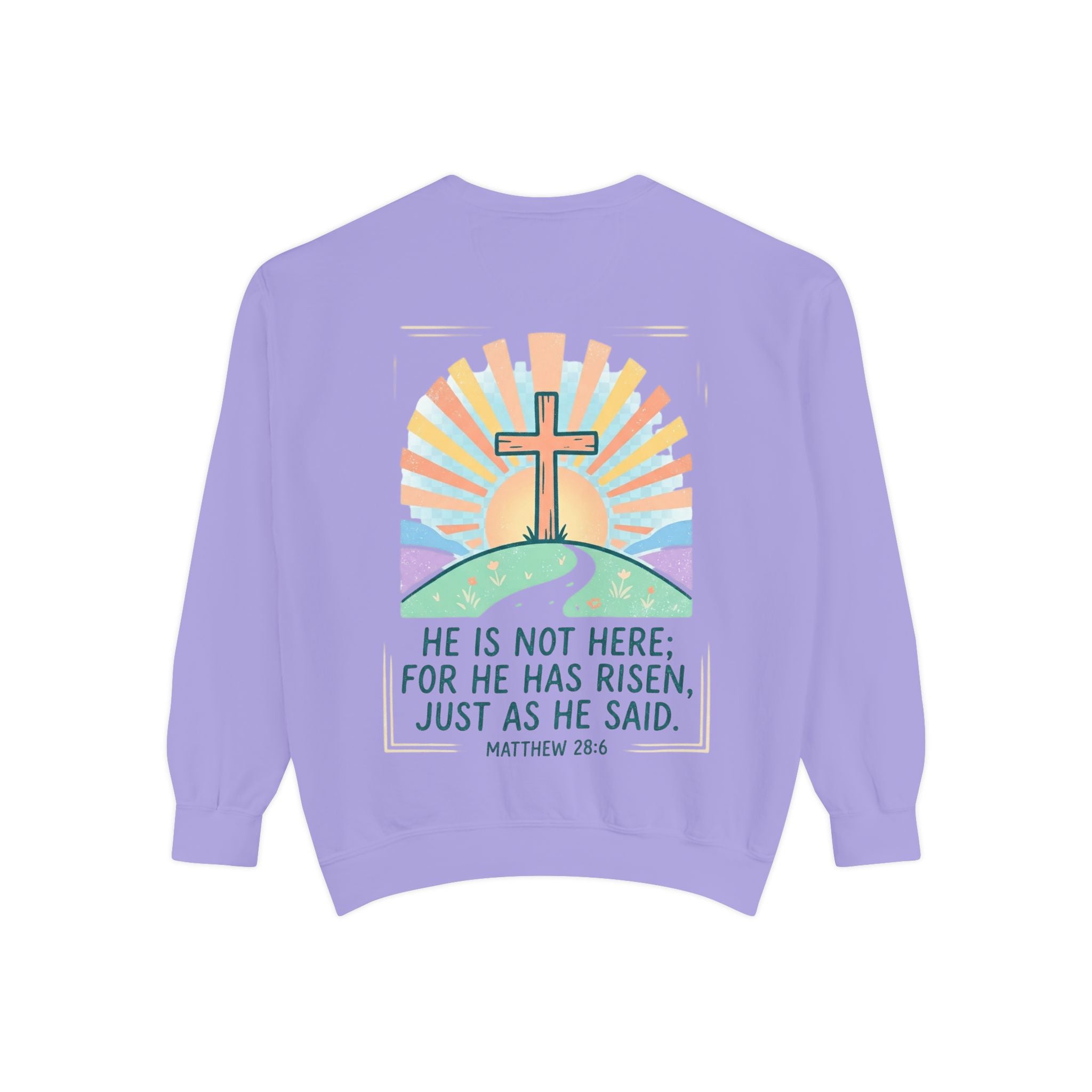 He Is Risen Sunrise | Crewneck Sweatshirt